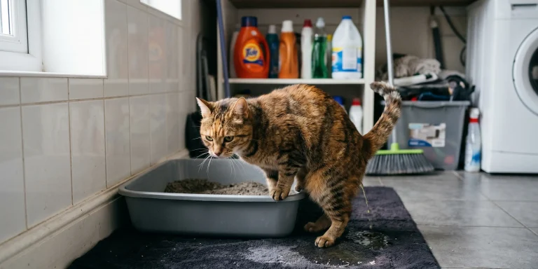Cat Peeing Outside the Litter Box: Causes, Solutions & Prevention